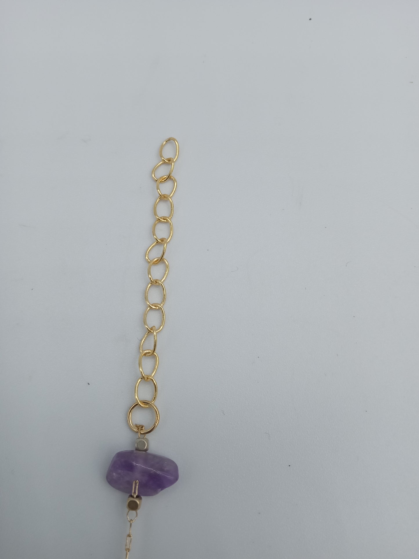 Amethyst Anklet