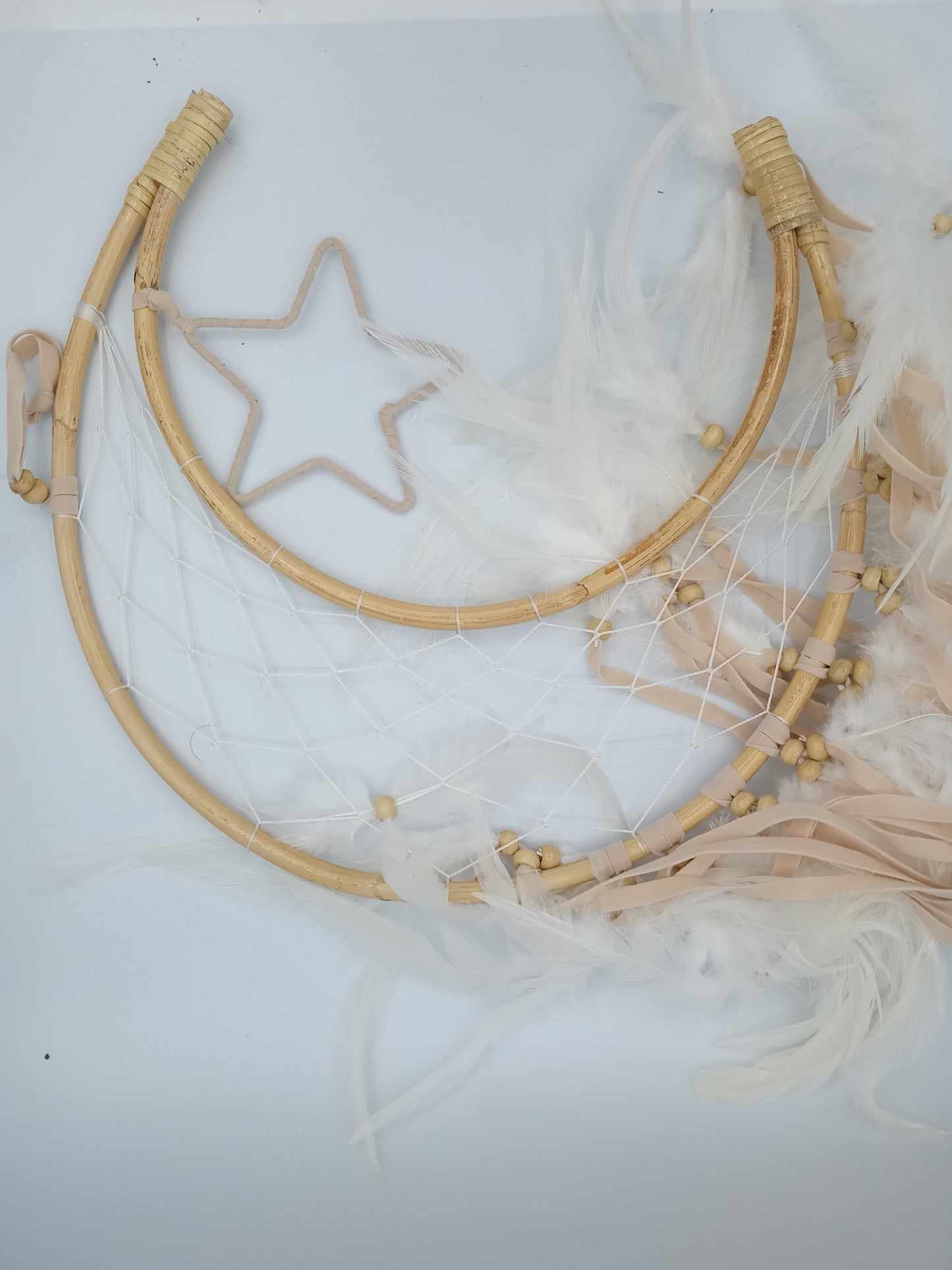 Half Moon Shape Dreamcatcher