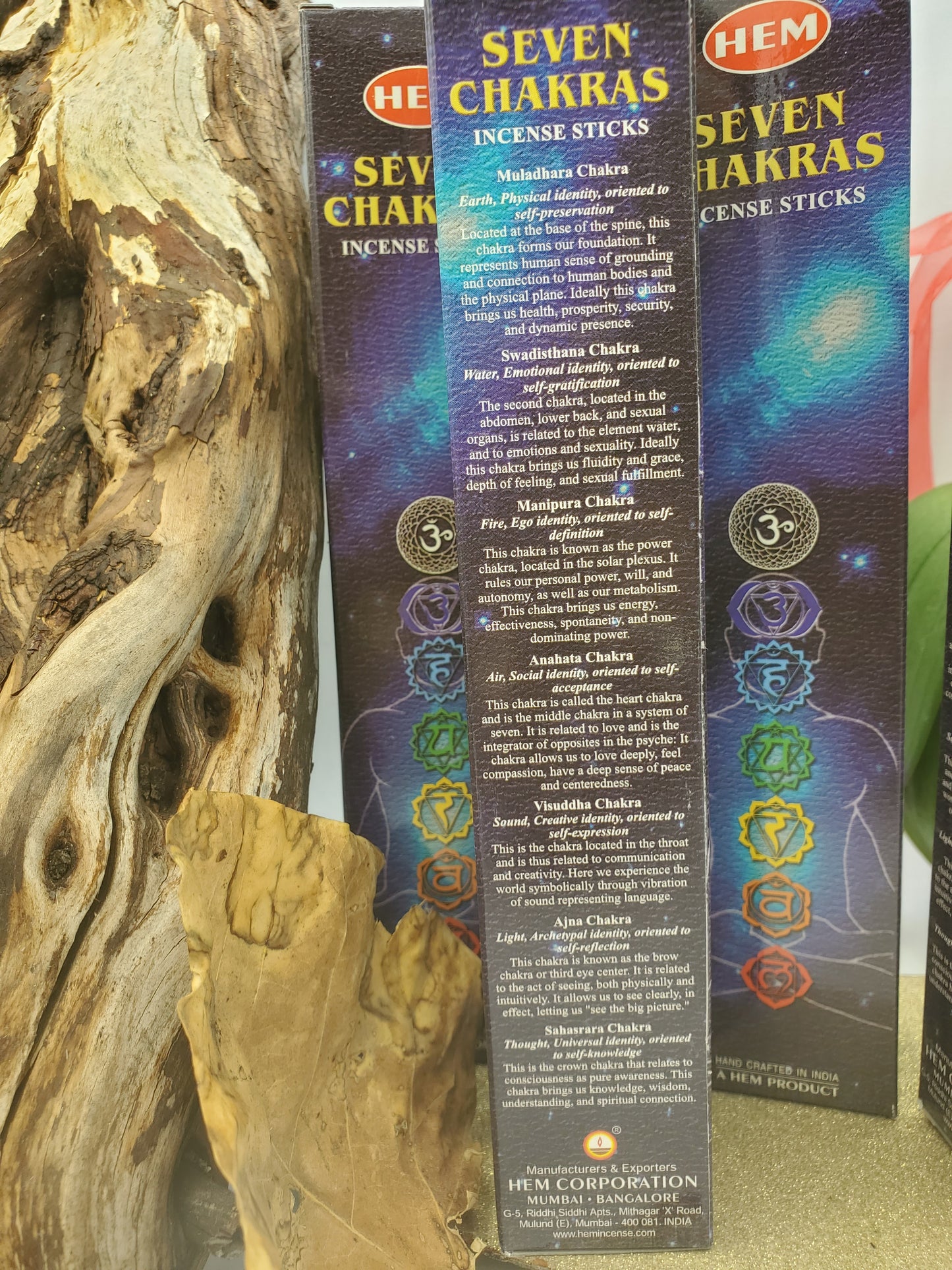 7 Chakras Incense Sticks