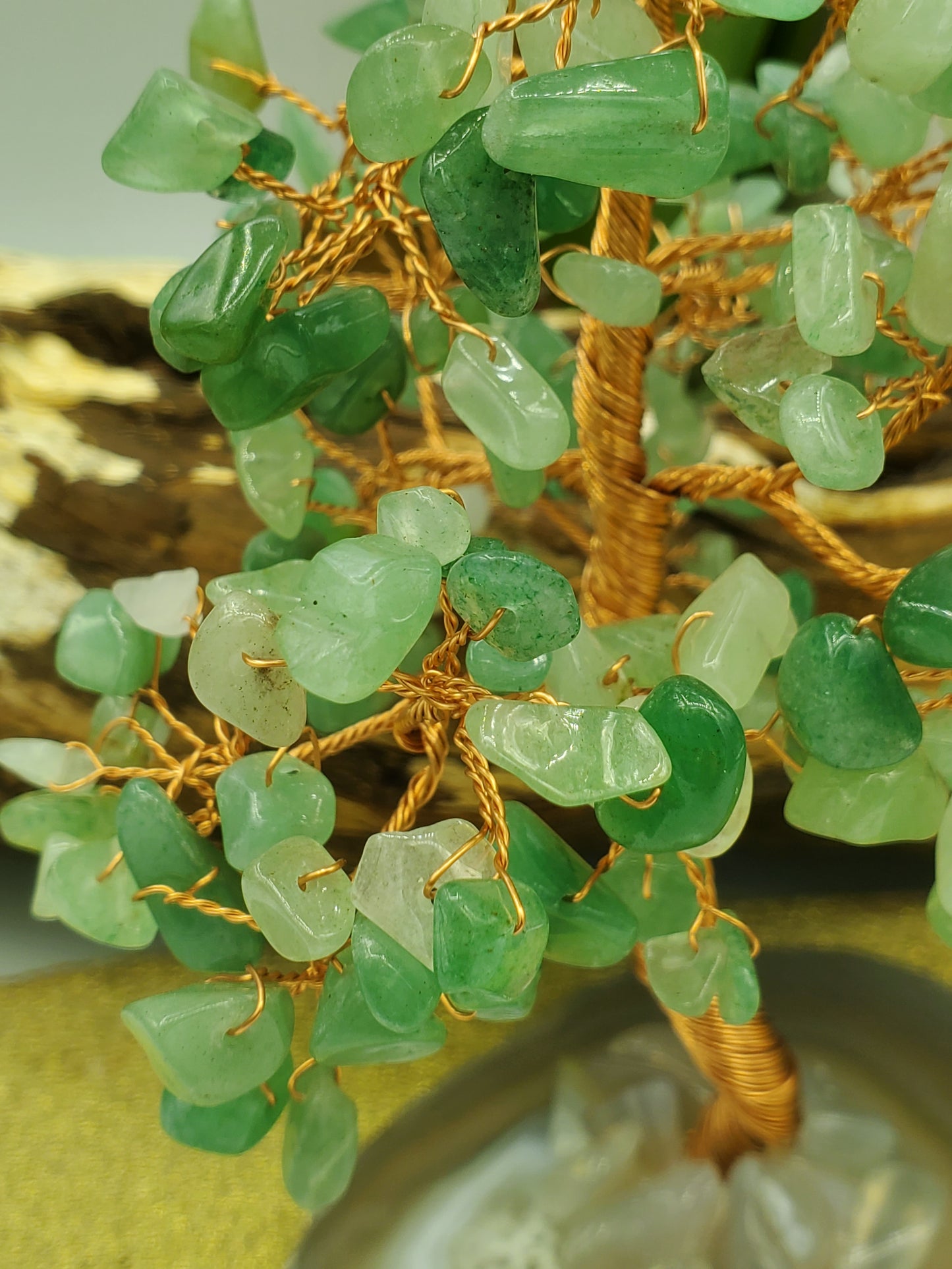 Green Aventurine/Agate Tree