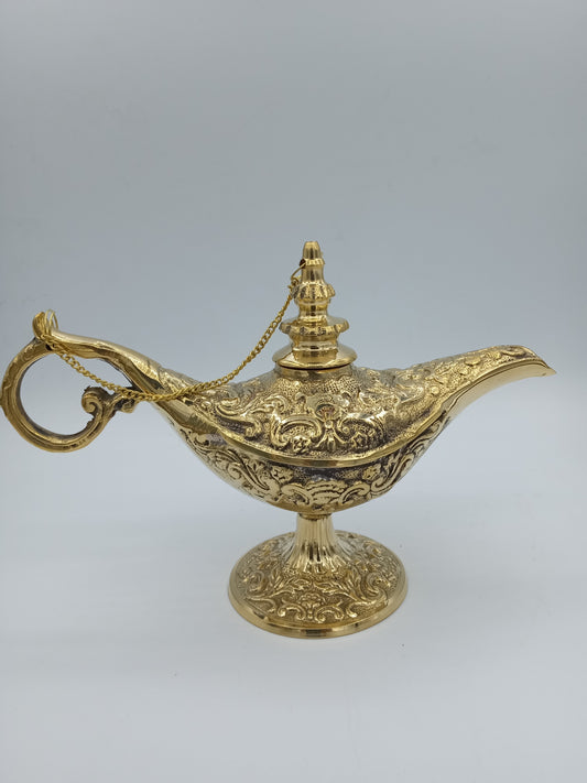 Aladdin Golden Decorative Lamp