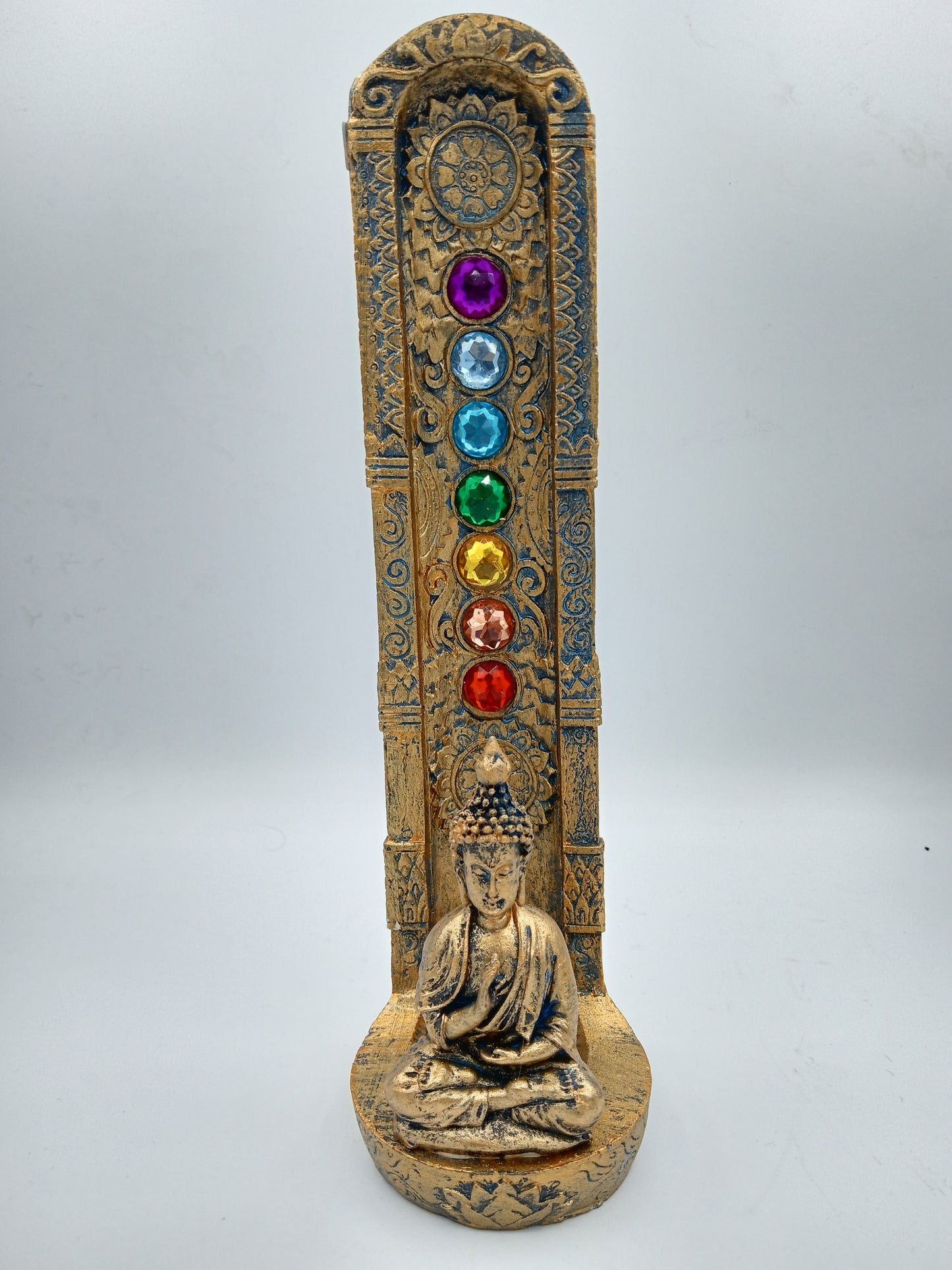 7 Chakra Buddha Incense Holder
