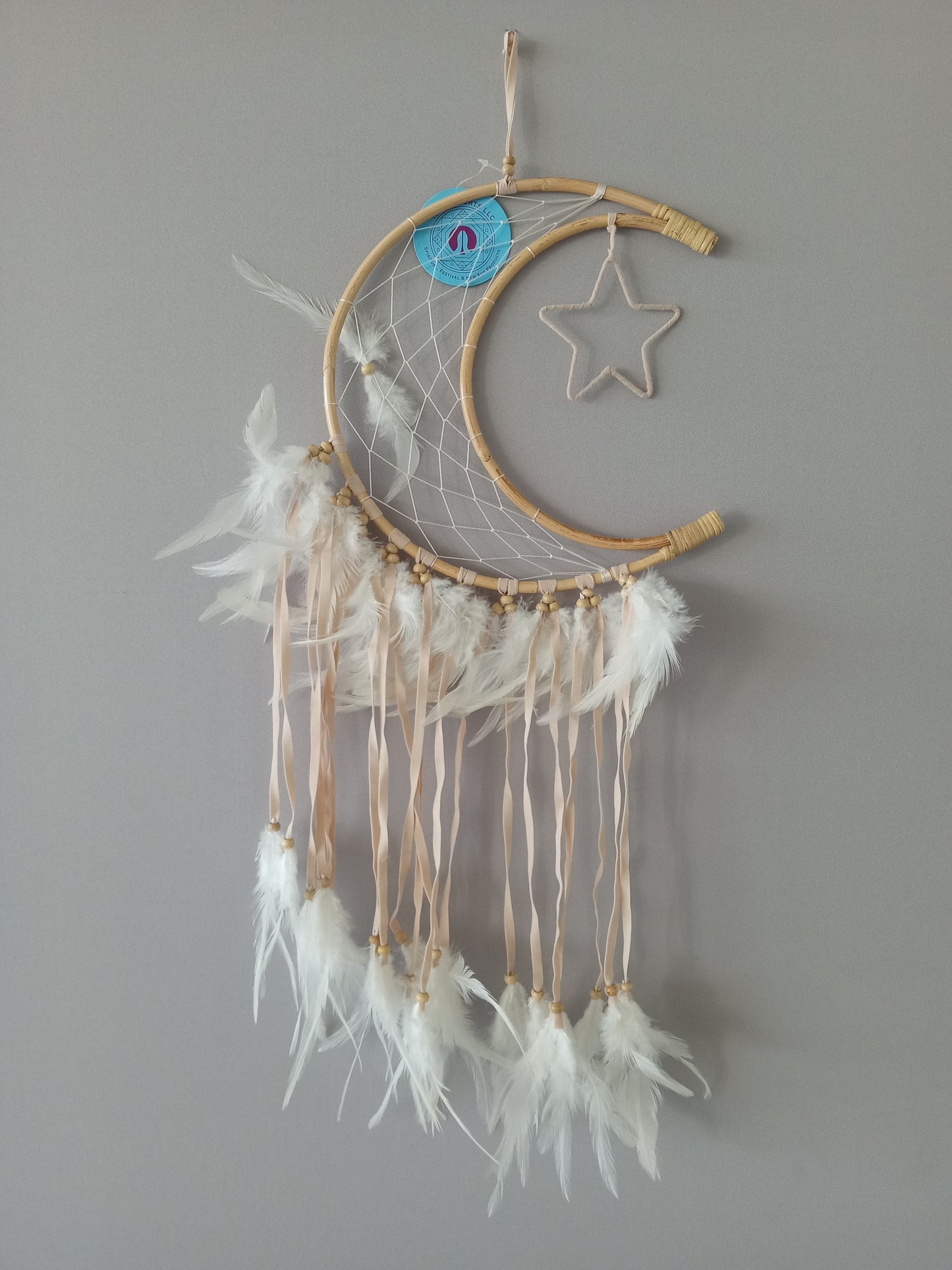 Half Moon Shape Dreamcatcher