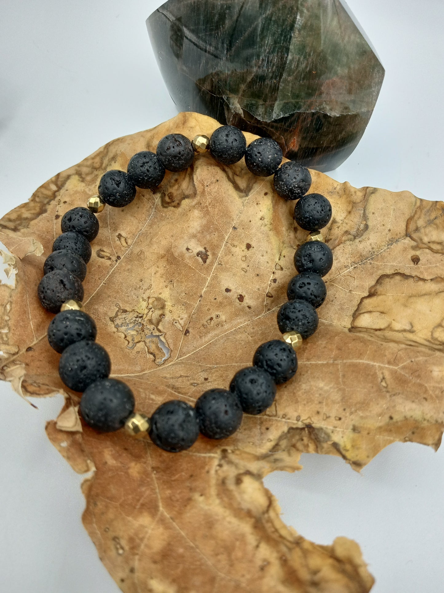 Lava Beaded Bracelet