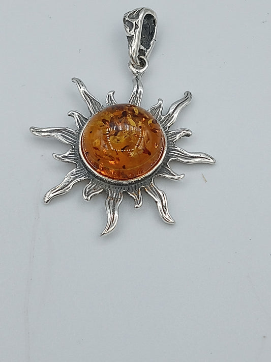 Amber Solar Pendant