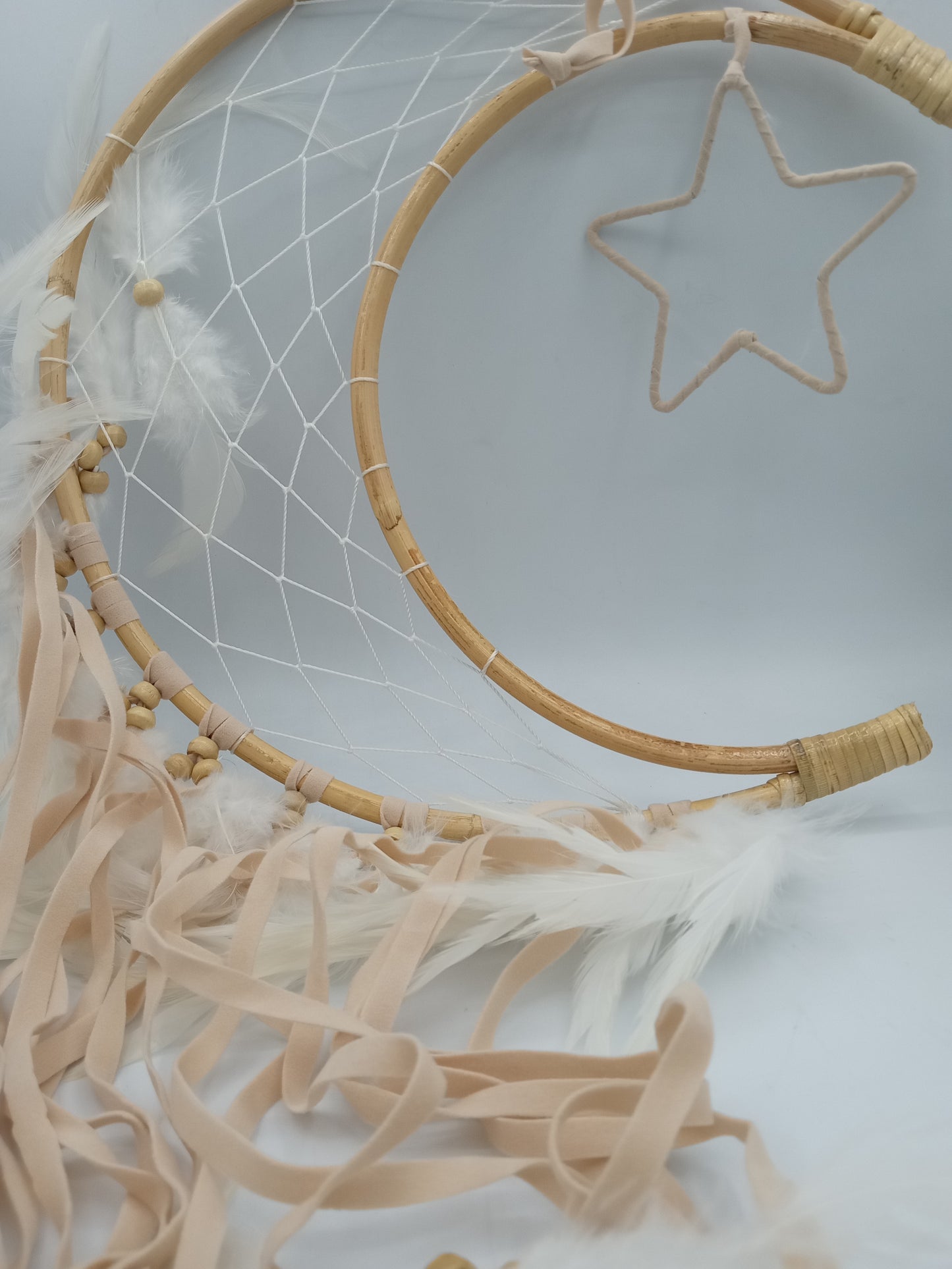 Half Moon Shape Dreamcatcher