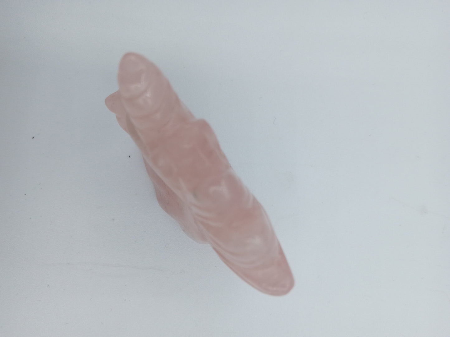 Rose Quartz Unicorn Head Stone